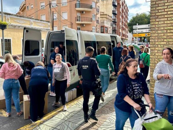 Solidaridad en Onda con donaciones urgentes para afectados por la DANA