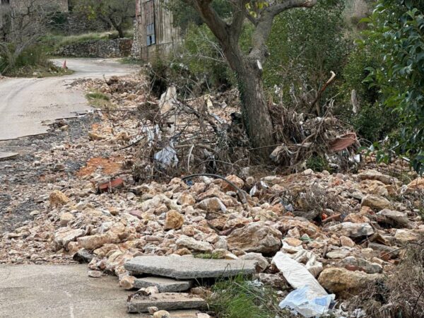 Tírig solicita ayuda urgente para reparar los daños de la DANA