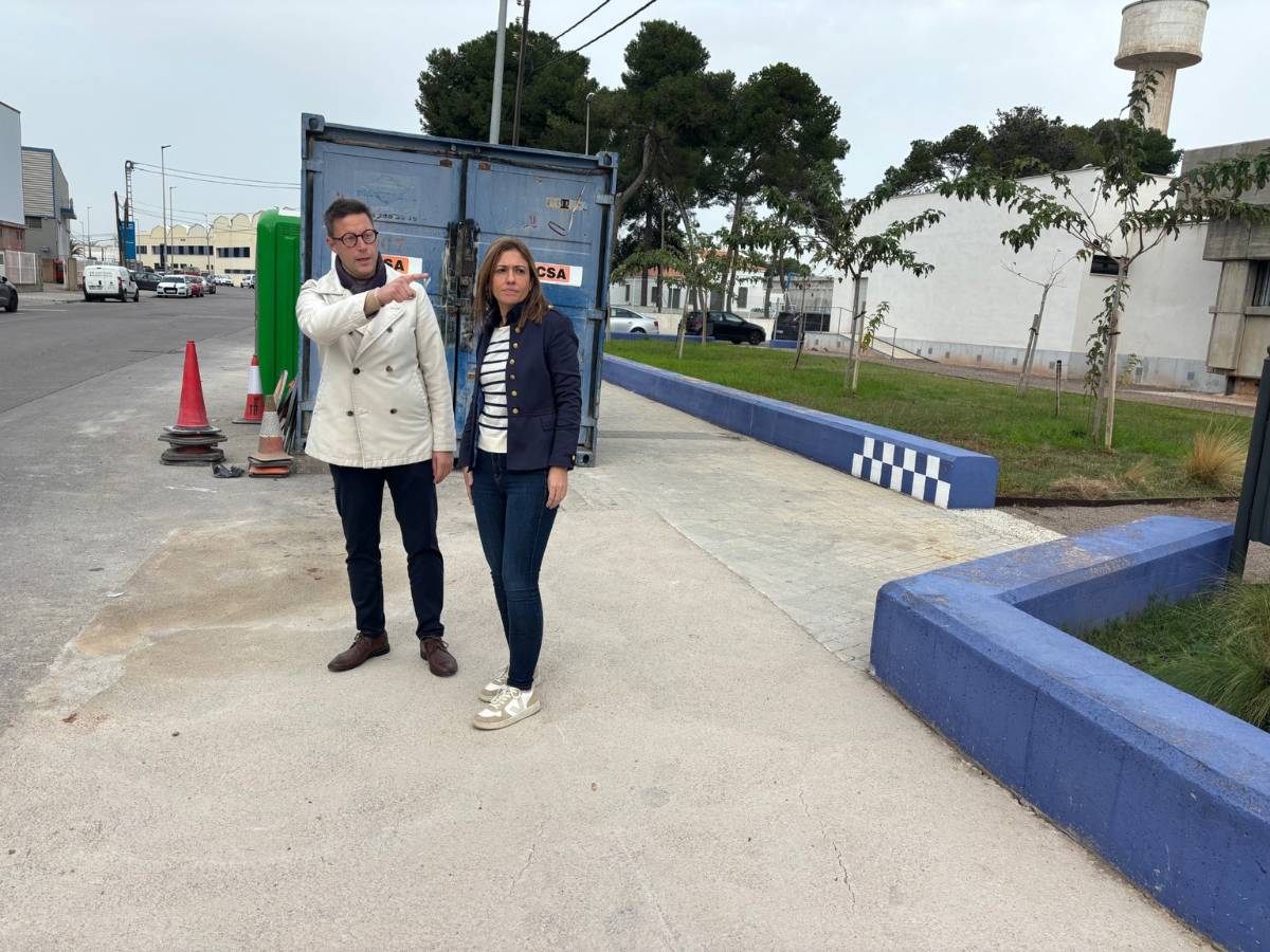 Un carril bici unirá el casco urbano de Almassora con la estación de tren