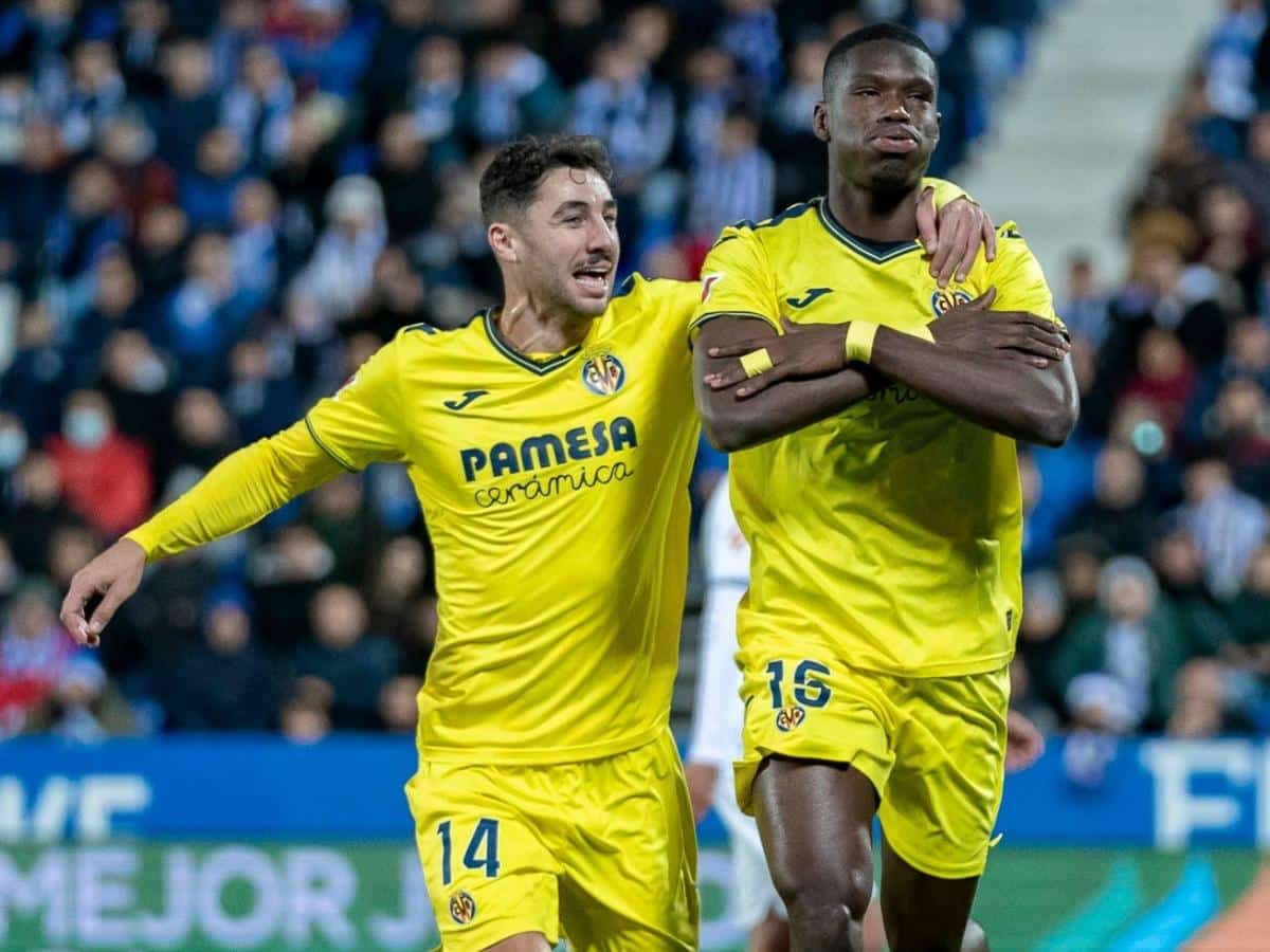 El Villarreal CF consigue un gran victoria en el municipal de Butarque gracias al impresionante hat-trick Thierno Barry y los goles de Gerard y Pau Cabanes (2-5).