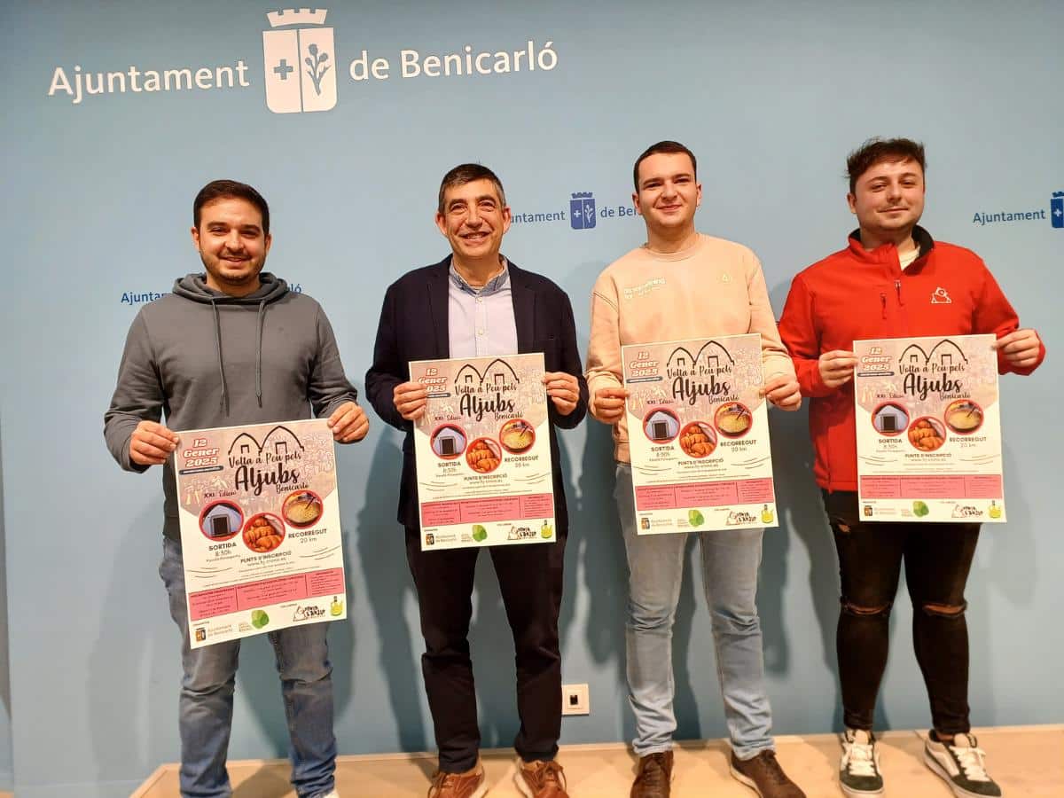 Benicarló prepara la XXI Volta a Peu pels Aljubs con importantes novedades