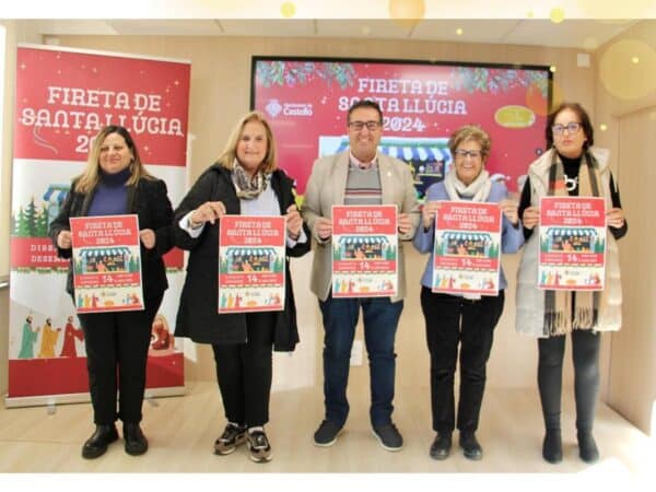 Castellón presenta la vigésima edición de la Fireta de Santa Llúcia