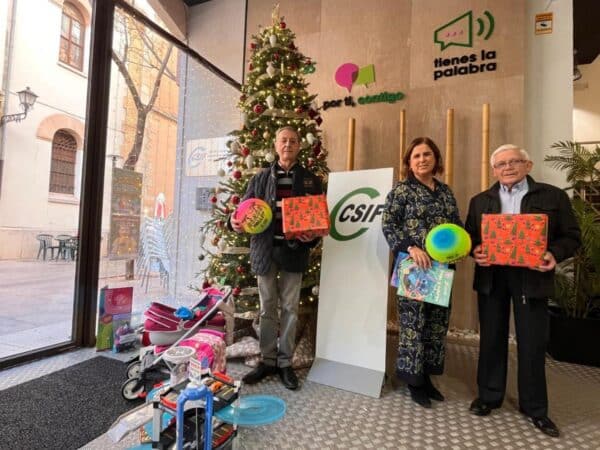 CSIF Castellón organiza recogida de juguetes para familias vulnerables