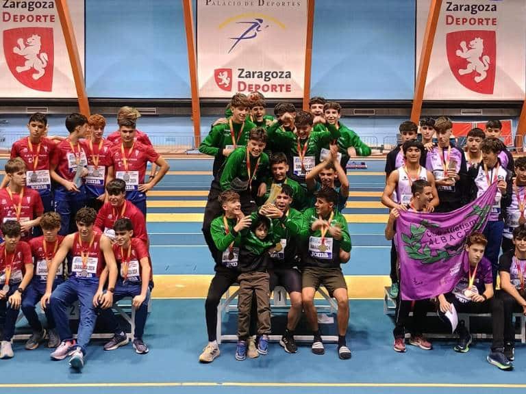 La capital aragonesa acogió la decimosexta edición del Campeonato de España de Clubes Sub 16 Short Track.