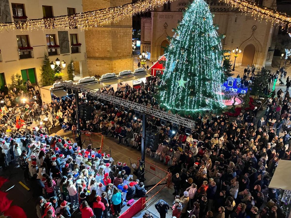 Entrañable concierto de Villancicos en Castellón con la Banda Municipal y colegios locales