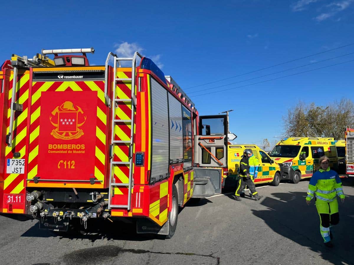 Fallece un bombero en accidente de tráfico al acudir a una emergencia