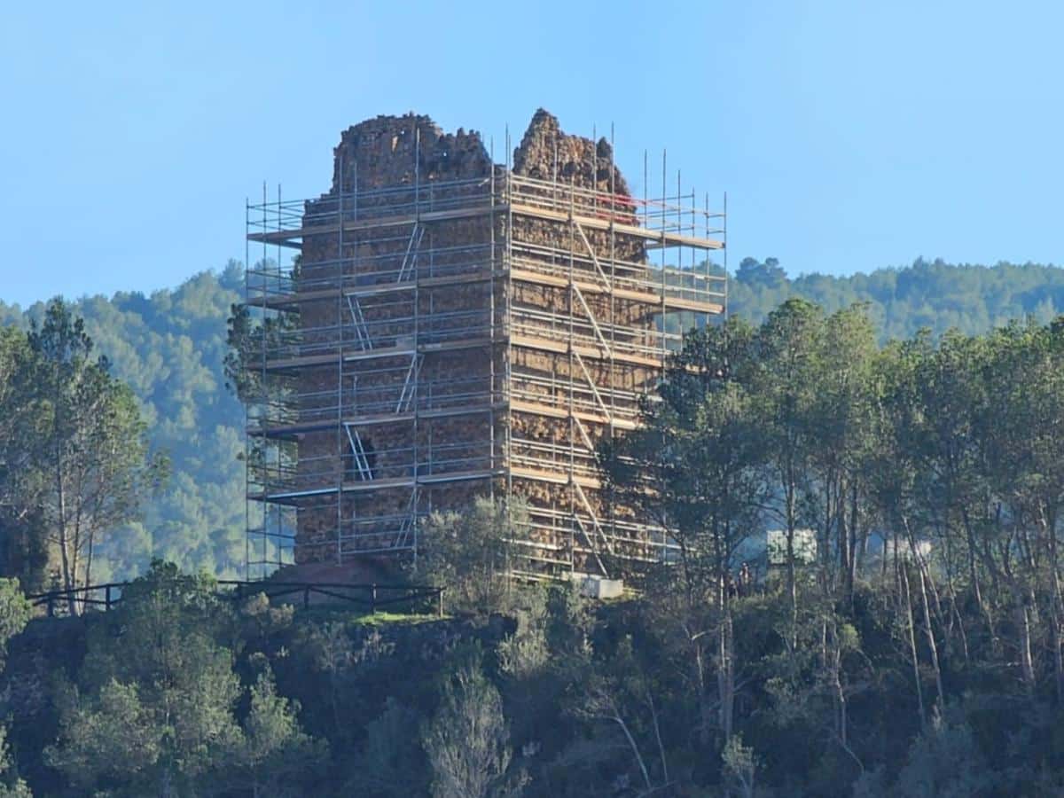 Inician las obras de restauración del castillo de Ayódar con una inversión de 150.000 euros