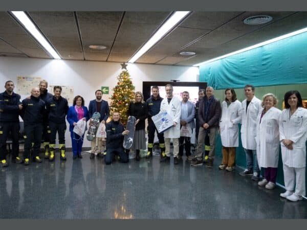 La Diputación de Castellón lleva la Navidad a los niños hospitalizados en la provincia