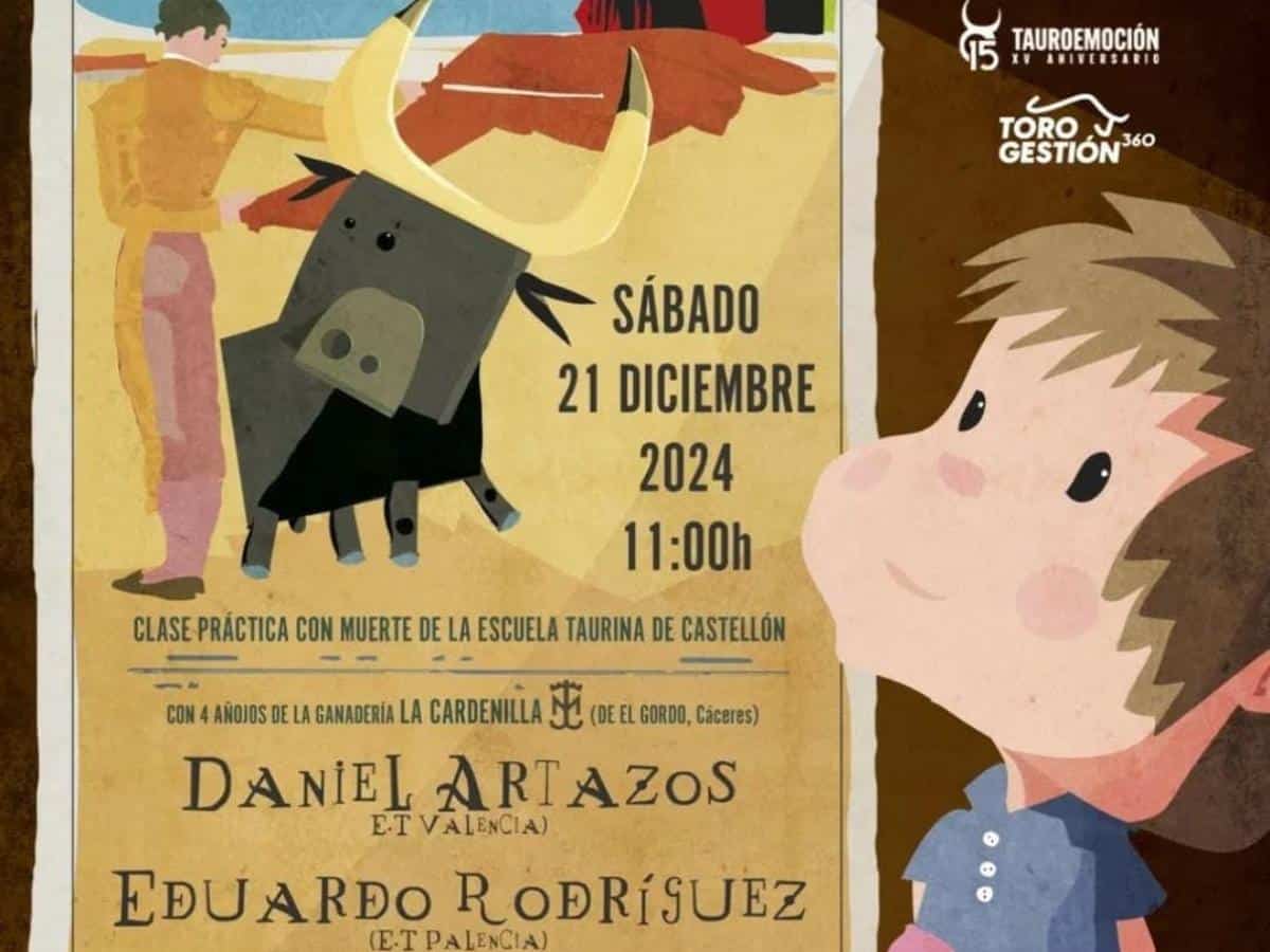 La peña Pan y Toros de Vinaròs contradice a Compromís con los carteles taurinos con niños