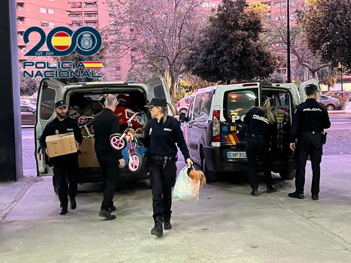 La Policía Nacional organiza la Operación Juguete “ILUSIÓN AZUL”