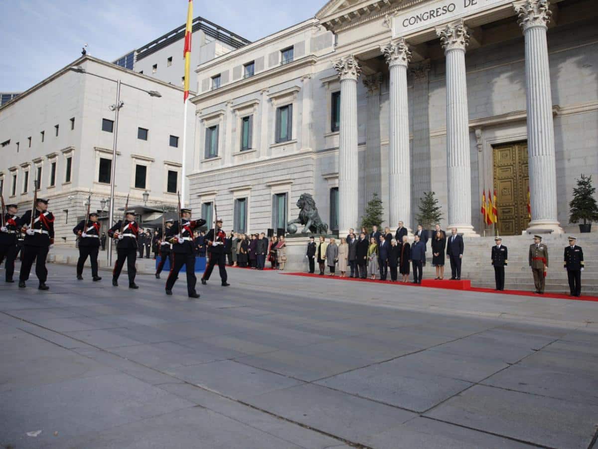 Las Cortes Generales conmemoran el 46 aniversario de la Constitución