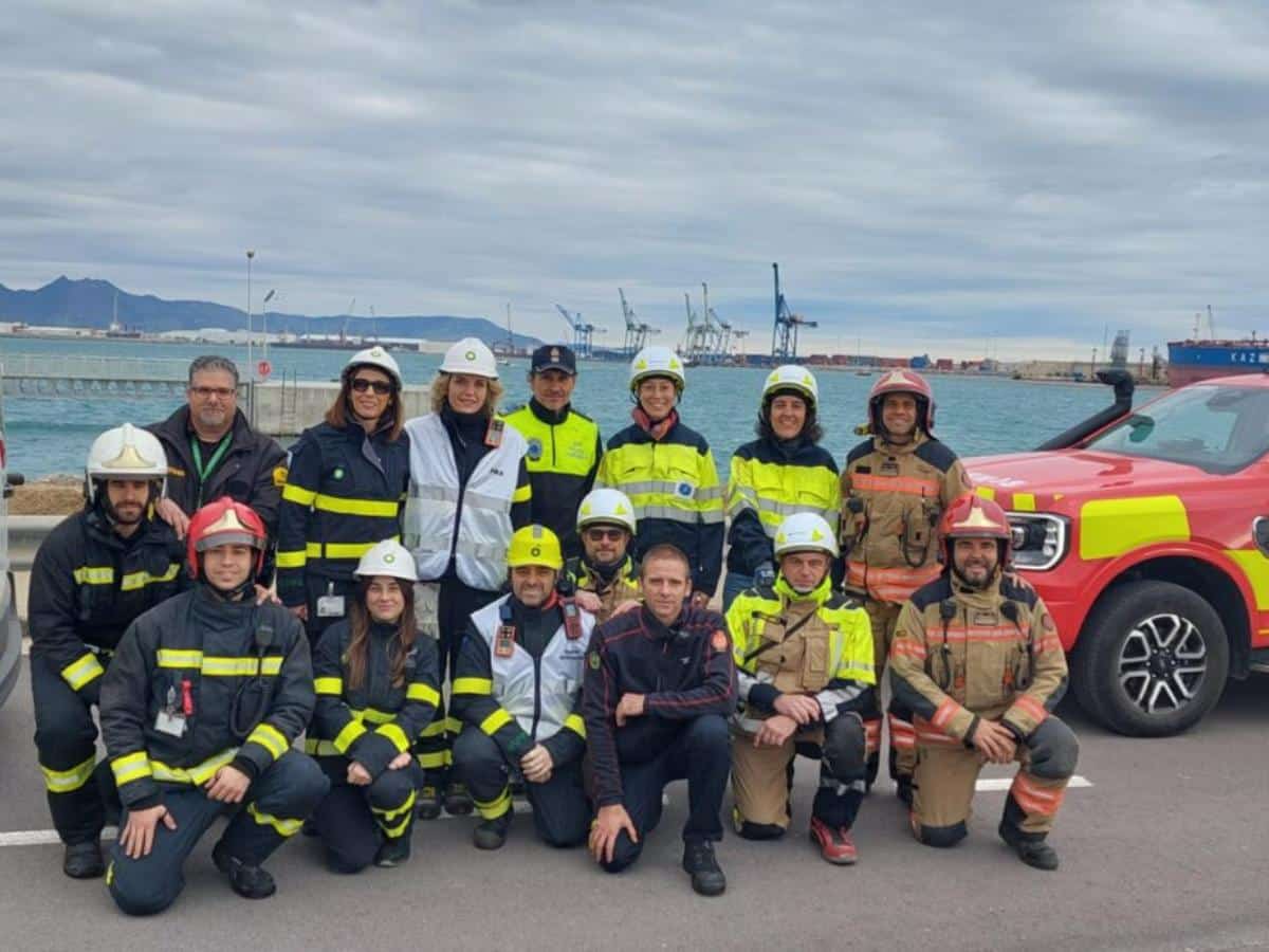 PortCastelló activa su Plan de Autoprotección en un simulacro con la refinería BP