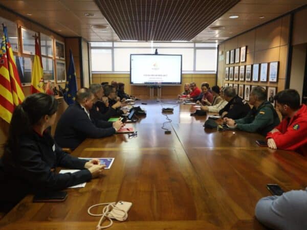 Reunión de seguridad para el desembarco de los Reyes Magos en el Grao de Castellón