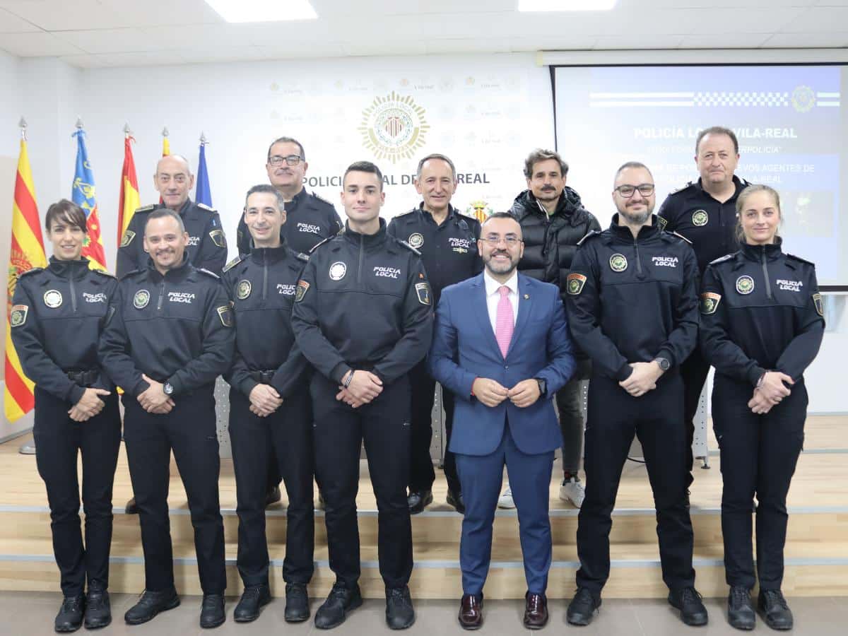 Vila-real apuesta por la seguridad con seis nuevos agentes de Policía Local