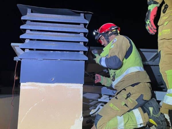 Bomberos de Castellón realizan intervenciones por fuertes vientos en la provincia