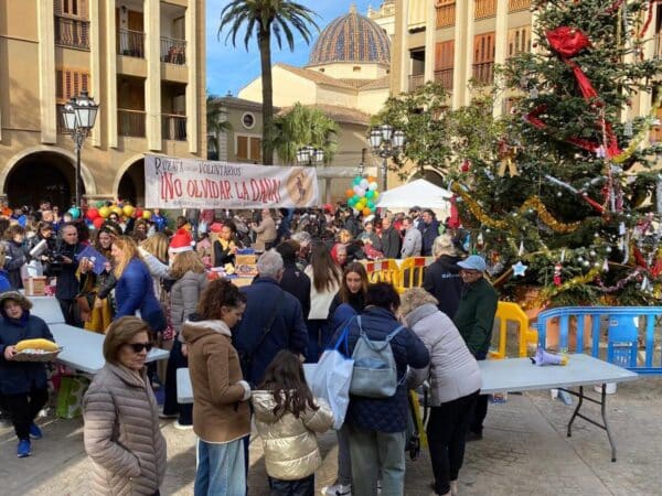 Cabalgata solidaria en apoyo a las familias y comercio local tras la Dana