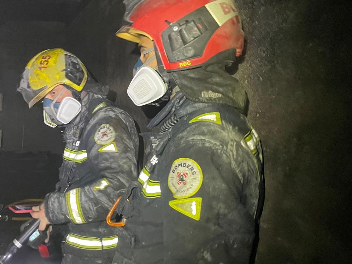 Desalojo completo de un edificio en Vila-real por un incendio