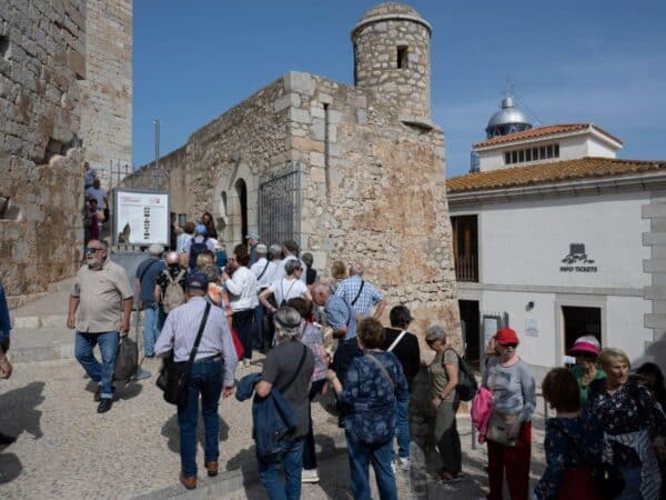 El Castillo de Peñíscola cierra el año 2024 con un nuevo récord de visitantes