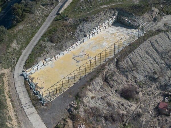 El talud de la pista deportiva de Morella se asegurará con una inversión de 200.000 euros