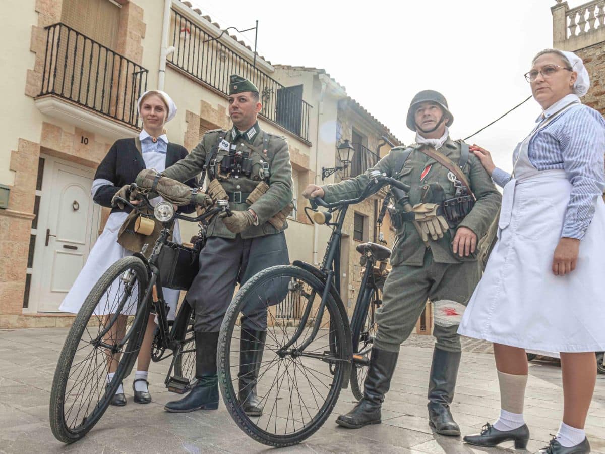 Culla viaja en el tiempo con una recreación histórica de la Segunda Guerra Mundial