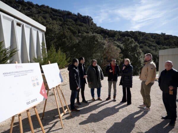 Diputación de Castellón mejora el suministro de agua potable en Ares del Maestrat