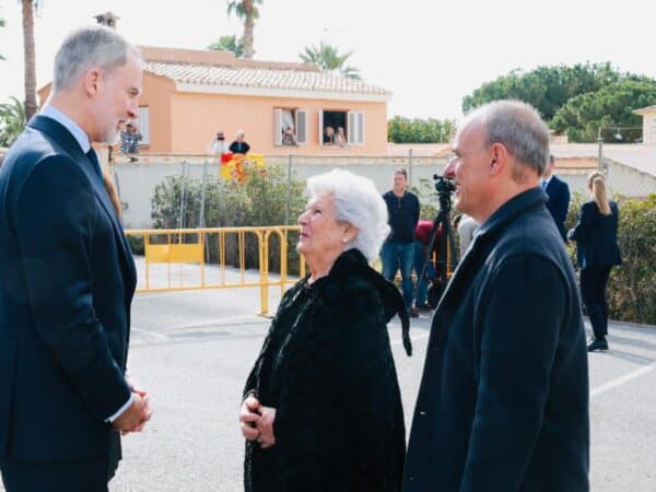 El Rey Felipe VI preside el acto de inhumación de Rafael Altamira y su esposa en El Campello (Alicante)