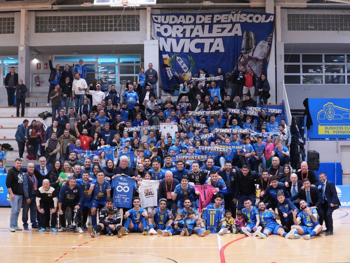 El Servigroup Peñíscola FS hace historia y se clasifica para su tercera Final Four consecutiva