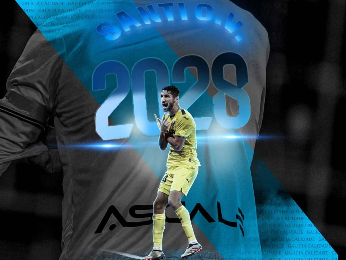 El Villarreal CF amplia el contrato con Santi Comesaña una temporada más