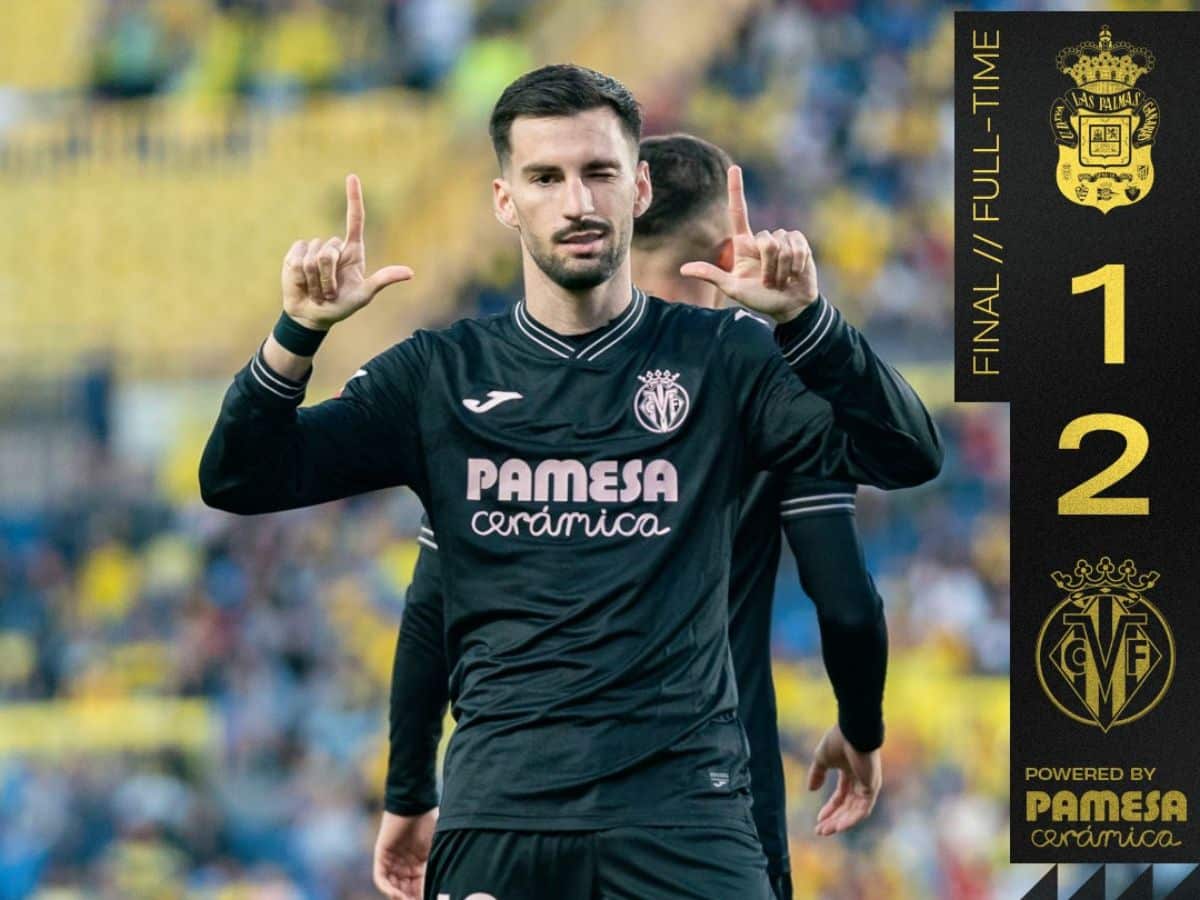 El Villarreal CF se deja la piel en Las Palmas y vuelve con tres puntos