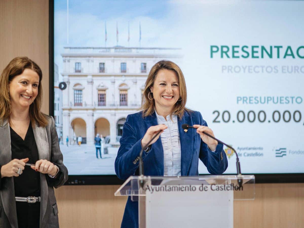 Estos son los 7 proyectos ‘de ciudad’ por los que Castellón aspira a 20 millones de fondos europeos