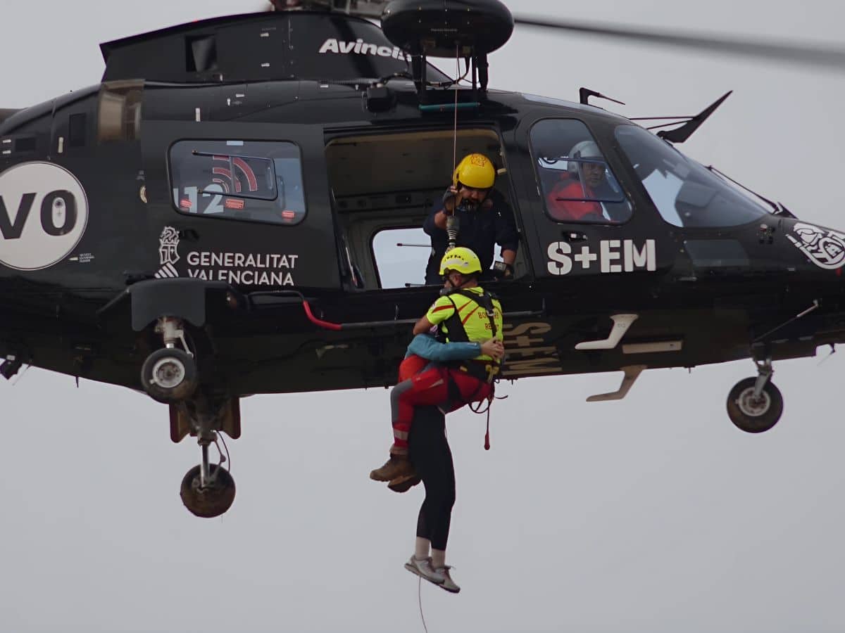 Rescate en Castellón de un hombre tras caer en el Pico de Espadán