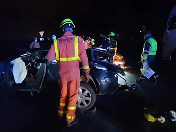 La fuga de un control de alcoholemia provoca el fallecimiento de tres mujeres en la A-7