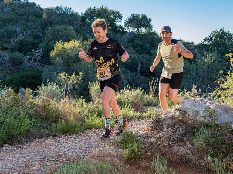 Fernando Andrés y Beatriz Fas ganan la Marxa al Castell.