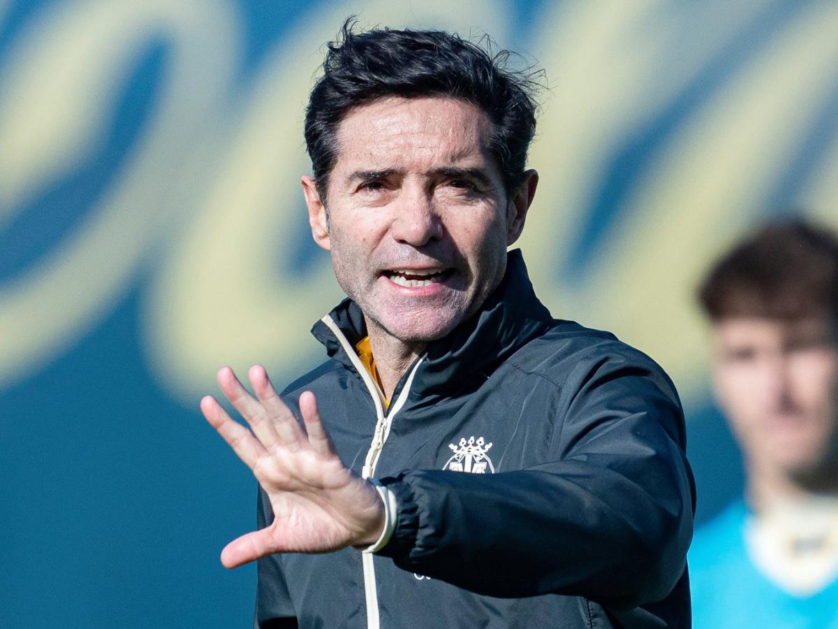 Marcelino: «Tenemos que centrarnos en nosotros, buscar puntos de mejora y contrarrestar al rival»