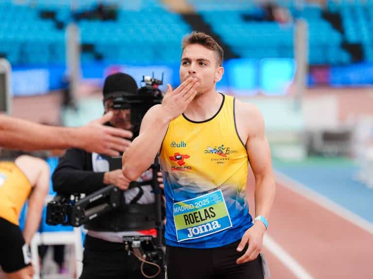 Pablo Roelas se lleva el oro, Andreu Boix, la plata, y Jorge Dávila, el bronce, mientras que Evelyn Yankey acaba tercera en una final de longitud en la que peleó por el título y pinchó Fátima Diame