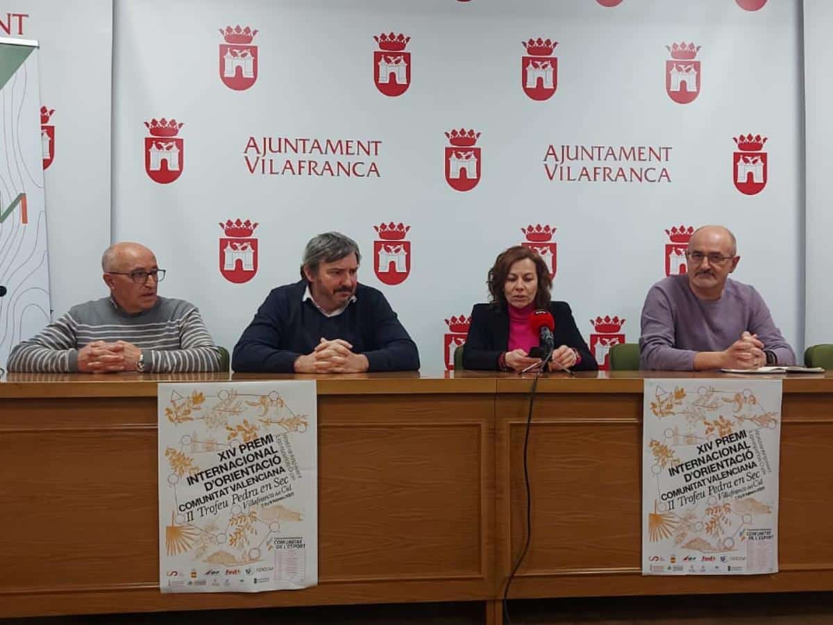 Vilafranca acoge el Premio Internacional de Orientación y el Trofeo Pedra en Sec 2025