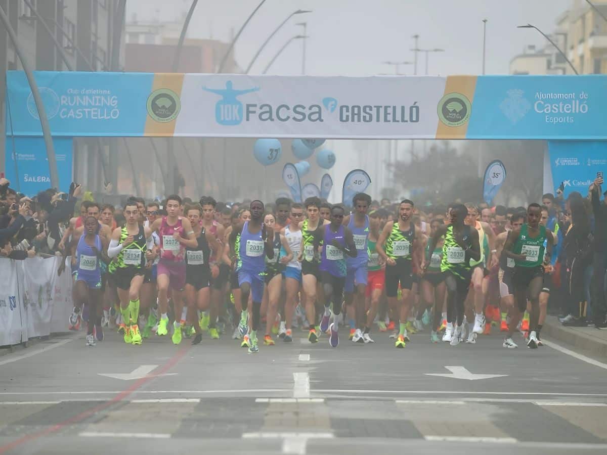 Yomif Kejelcha se lleva la 10k Facsa Castelló con una segunda mejor marca mundial