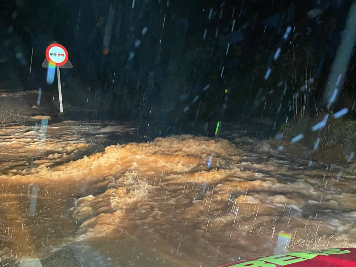 Alerta por intensas lluvias de más de 100 l/m2 en Castellón y Valencia
