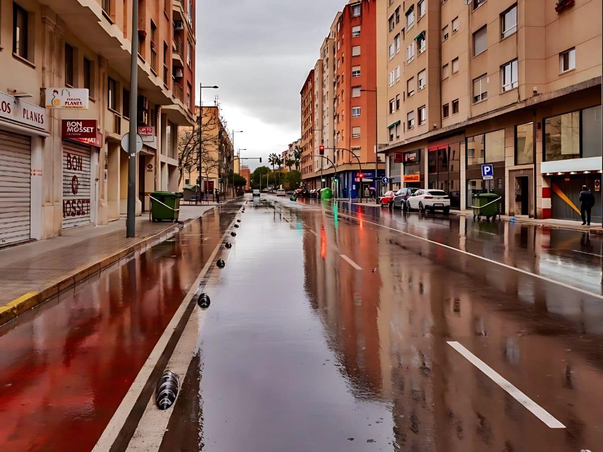 Aviso especial de Emergencias ante el episodio de lluvias generalizadas en la Comunitat