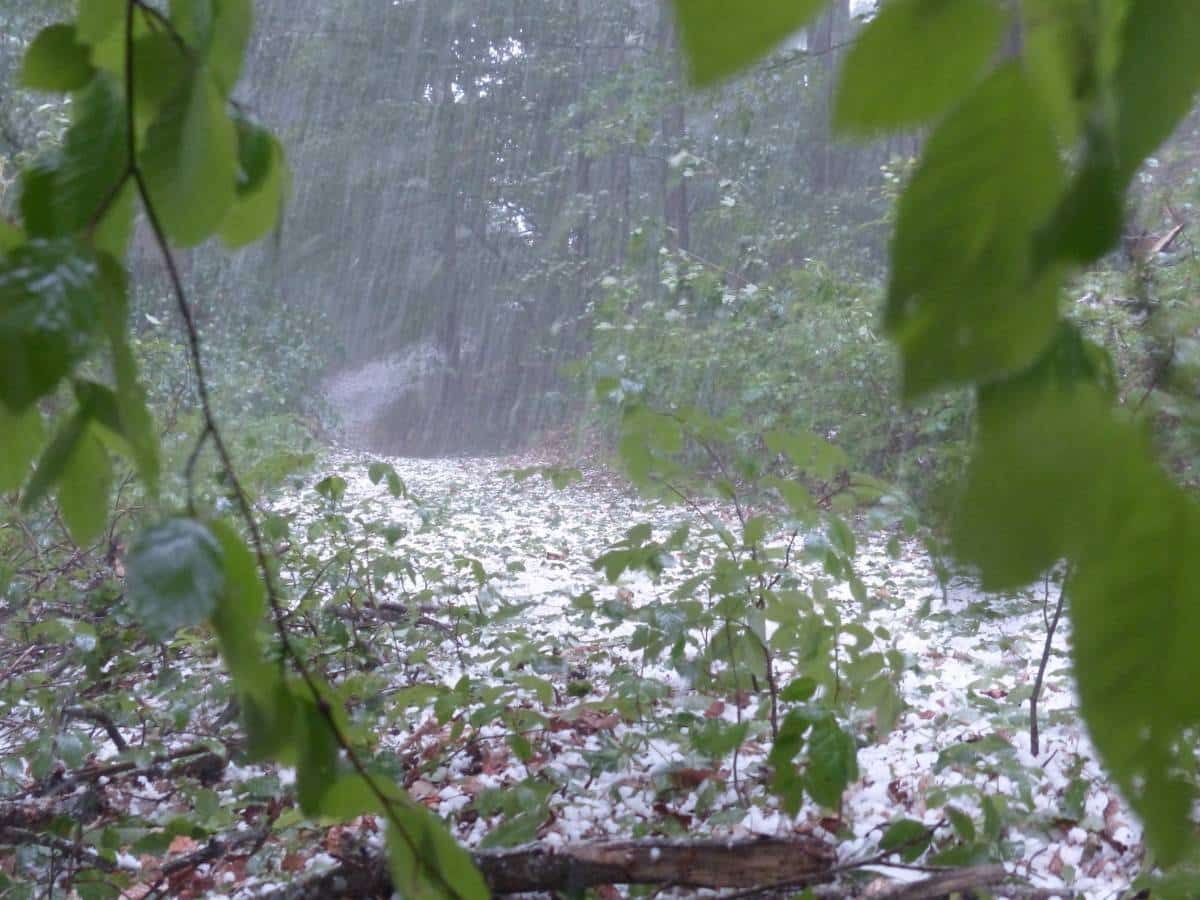 El martes trae posibilidad de chubascos fuertes y granizo en Castellón