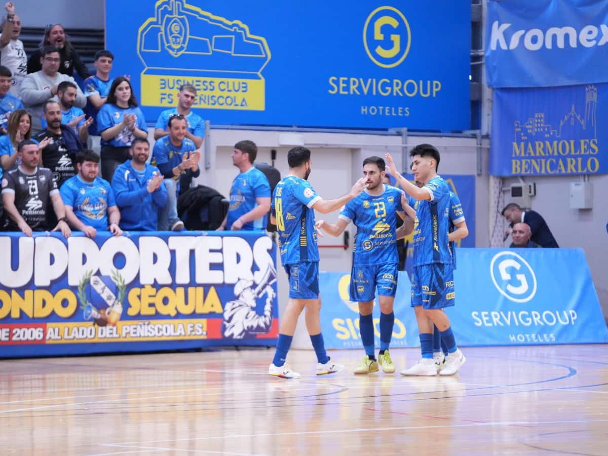 El Servigroup Peñíscola FS refuerza su liderato en Primera con la victoria ante Santa Coloma