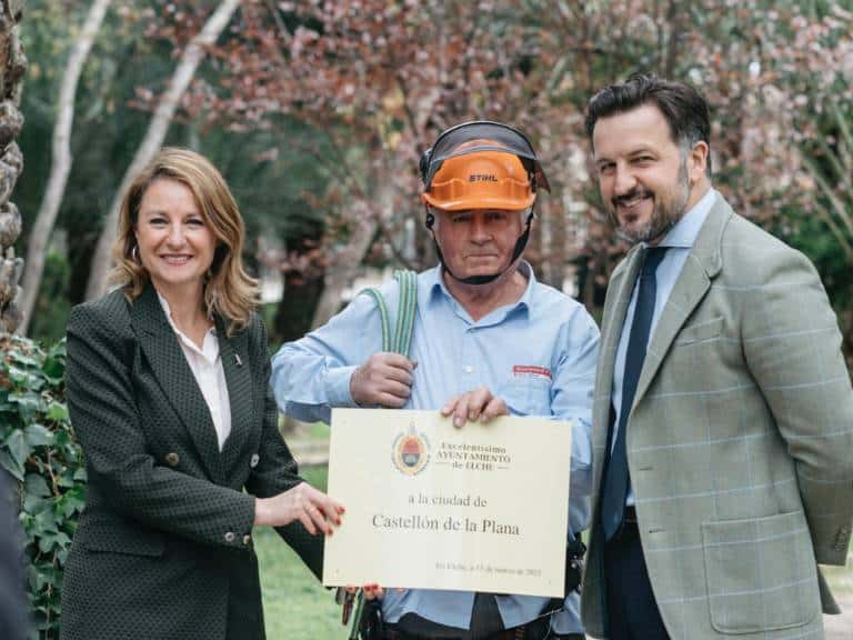 Elche y Castellón, más unidas que nunca con un homenaje inolvidable en un entorno declarado Patrimonio Mundial por la UNESCO.