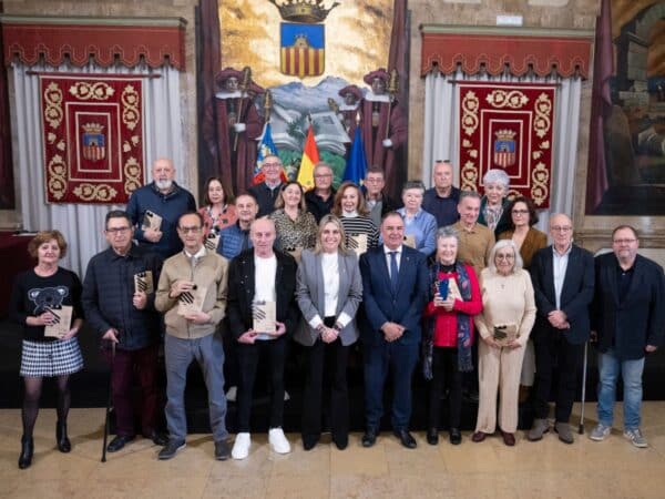 Homenaje de la Diputación de Castellón al personal jubilado por su dedicación y servicio