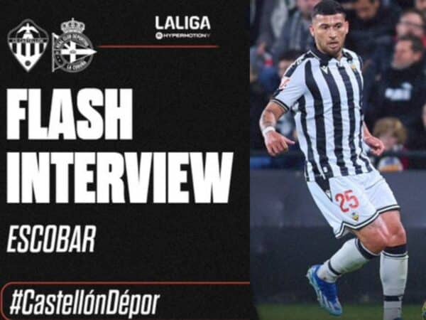 Juan Escobar: «El apoyo de la gente es algo muy lindo para nosotros»