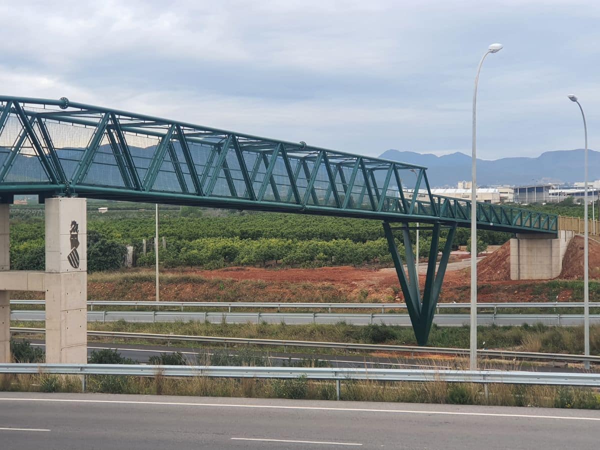 La Generalitat inaugura la nueva pasarela y el itinerario ciclopeatonal en Onda