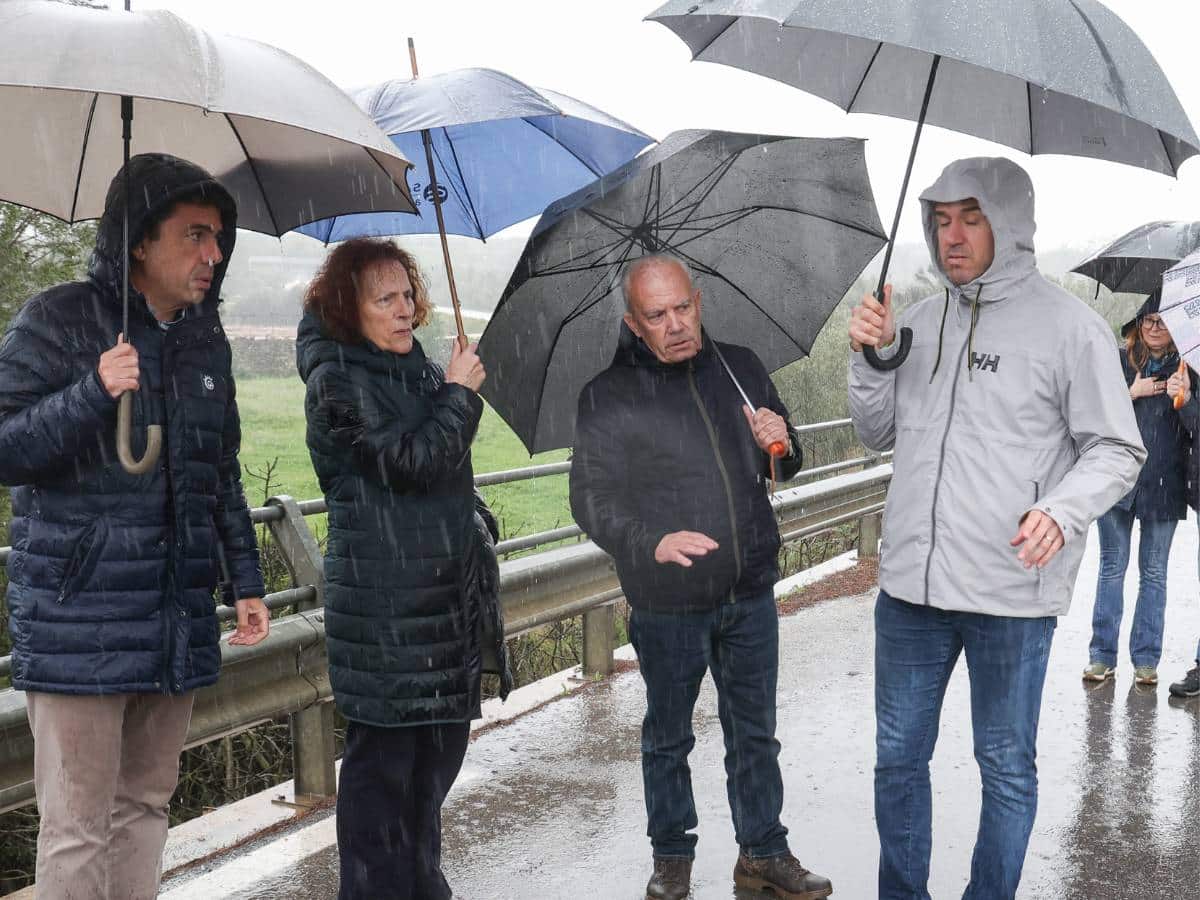 Mazón supervisa los efectos del temporal en Navarrés, Anna y Enguera