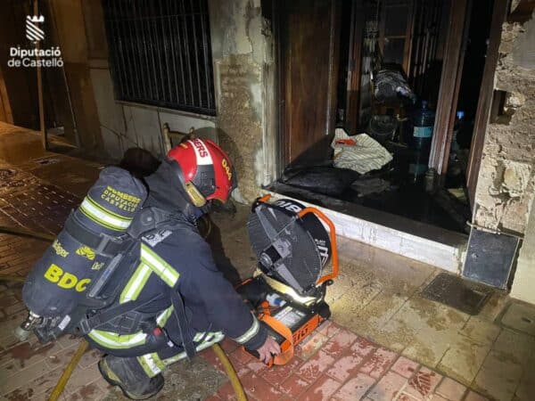 Noche de incendios en viviendas de Castellón Noche de incendios en viviendas de Castellón