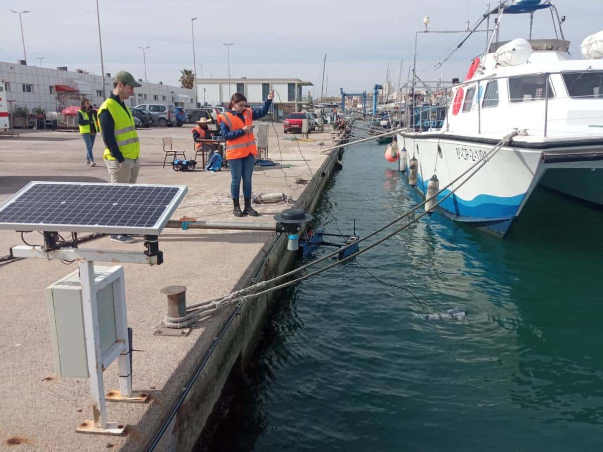 PortCastelló supervisa las estructuras para la renaturalización del puerto con robots submarinos