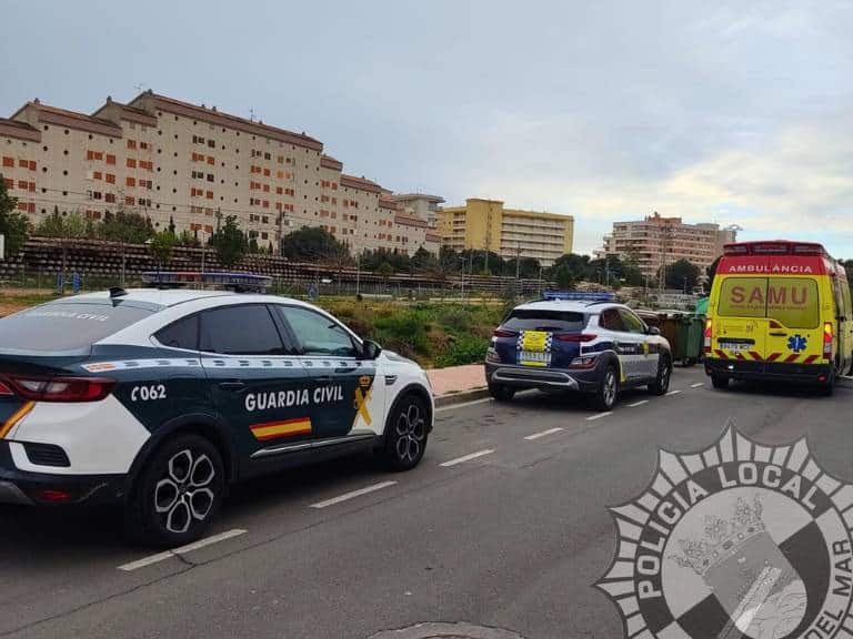 El equipo de bomberos del Parque Plana Alta, junto con la Policía Local de Oropesa del Mar, se han desplazado al lugar del incidente tras recibir el aviso. 