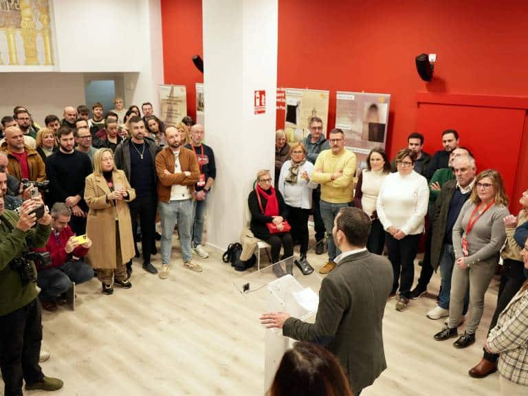 Samuel Falomir revalida el liderazgo del PSPV-PSOE de Castelló y promete “dejarse la piel” para recuperar en 2027 las alcaldías, la Diputació y la Generalitat.